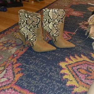 Snake booties